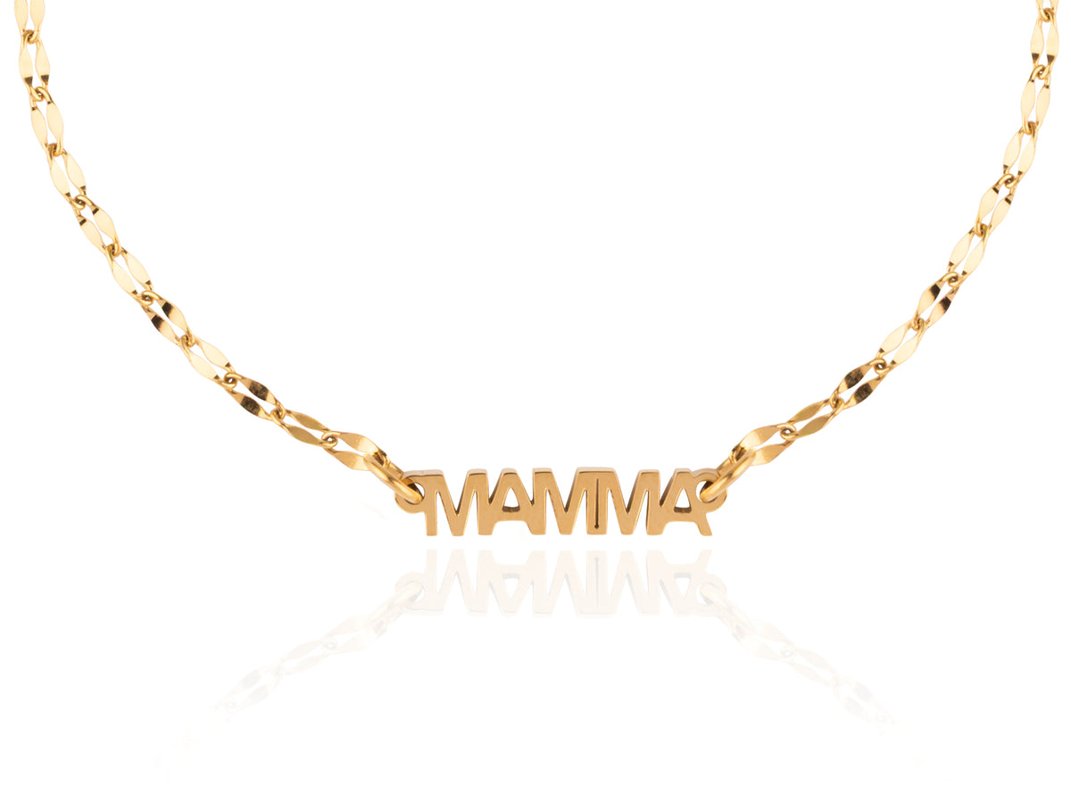Mamma armband m/timo keðju