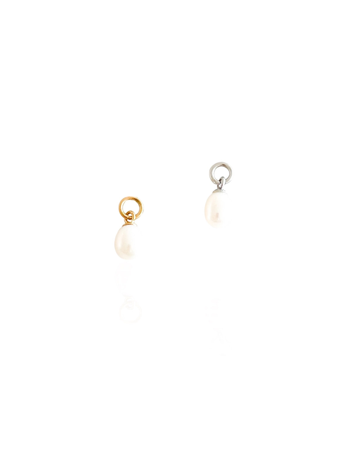 6 mm perla fyrir Liso eyrnalokka